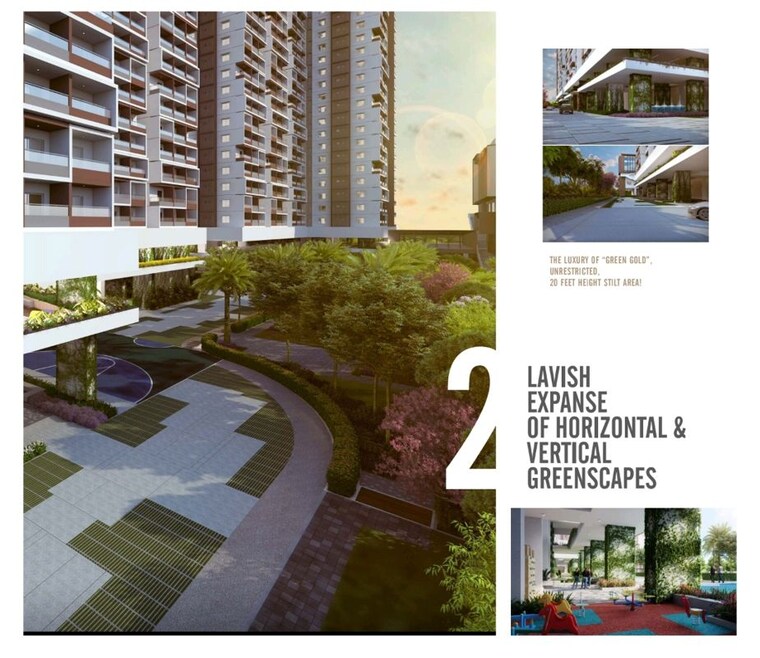 Exterior View, lansum-el-dorado 3 Bedroom 1860 Sq.Ft. Apartment In Narsingi Hyderabad 10627767