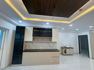 Kitchen in 3 BHK Apartment at Trendset Jayabheri Elevate, Madhapur – for Rent