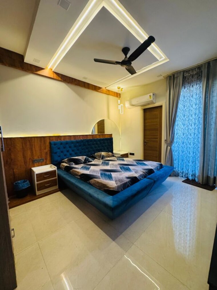 Bedroom, ananta-lifestyle 3 Bedroom 1550 Sq.Ft. Apartment In Lohgarh Zirakpur 10627764