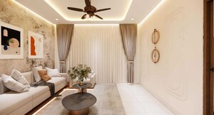 Living Room in 3 BHK Apartment at Aparna Zenon, Puppalaguda – for Rent