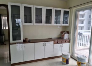 Kitchen in 3 BHK Apartment at Accurate Wind Chimes, Gachibowli – for Rent