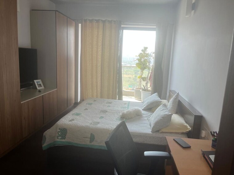 Bedroom, krisumi-waterfall-residences 3 Bedroom 1950 Sq.Ft. Apartment In Sector 36a Gurgaon 10627786