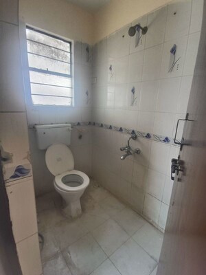 Bathroom in 2 BHK Apartment at Bhoir Estate, Thergaon – for Rent