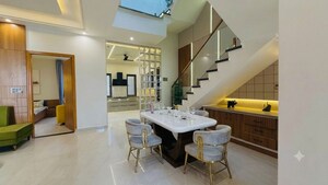 Dining area in 4 BHK Villa at Narayan Vihar – for Sale