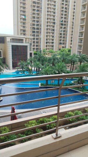 Balcony in 2 BHK Apartment at Amrapali Silicon City, Sector 76 – for Rent