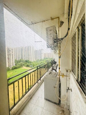 Balcony in 3 BHK Apartment at Amrapali Silicon City, Sector 76 – for Rent