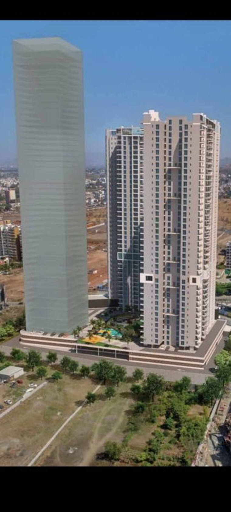 Exterior View, ravet 3 Bedroom 1050 Sq.Ft. Apartment In Ravet Pune 10627829