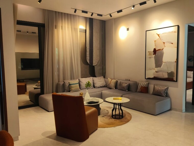 Living Room, ravet 2 Bedroom 850 Sq.Ft. Apartment In Ravet Pune 10627832