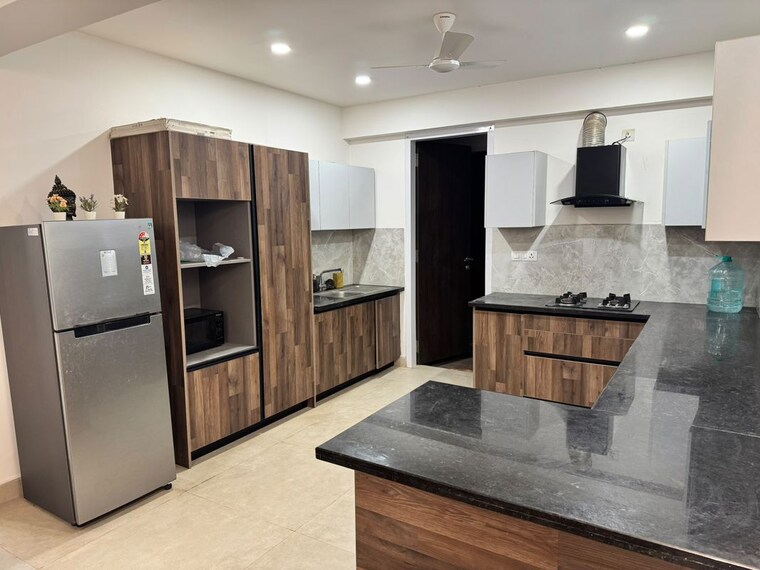 Kitchen, o2-square-residences 3 Bedroom 4600 Sq.Ft. Apartment In Nanakramguda Hyderabad 10627834