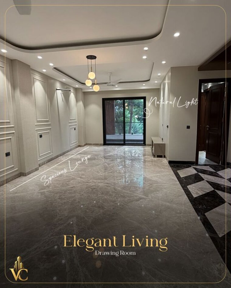 Kitchen, auram-floor 3 Bedroom 2300 Sq.Ft. Builder Floor In South City 2 Gurgaon 10627836