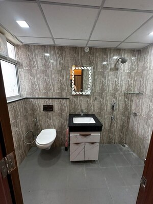 Bathroom in 3 BHK Apartment at Conscient Heritage Max, Sector 102 – for Rent