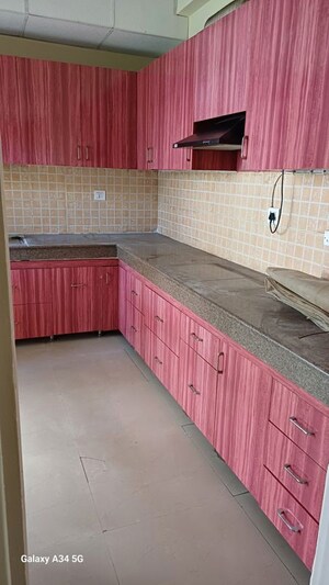 Kitchen in 4 BHK Builder Floor at Orchid Island, Sector 51 – for Rent