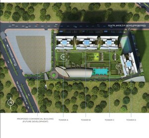 Master Plan in 3 BHK Apartment at Baner – for Sale