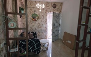Living Room in 2 BHK Apartment at Gaur Atulyam, Omicron I Greater Noida – for Rent