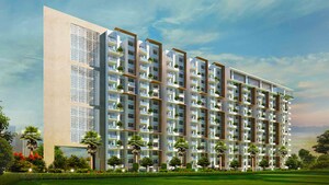 3 BHK Apartment – Exterior View View at SBR Keerthi, Old Madras Road - for Sale
