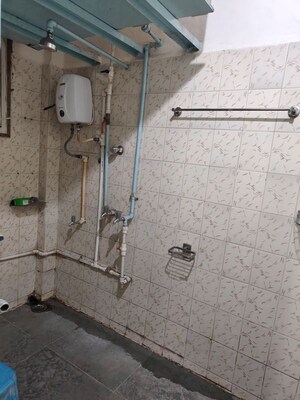 Bathroom in 1 BHK Apartment at Ganga Puram CHS, Viman Nagar – for Rent