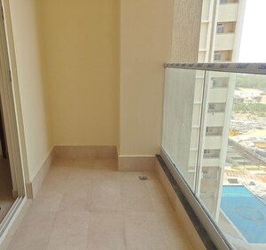 Balcony in 3 BHK Apartment at Aurobindo The Regent, Kondapur – for Sale