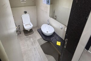Bathroom in  Office Space at Bonanza, Andheri East – for Rent