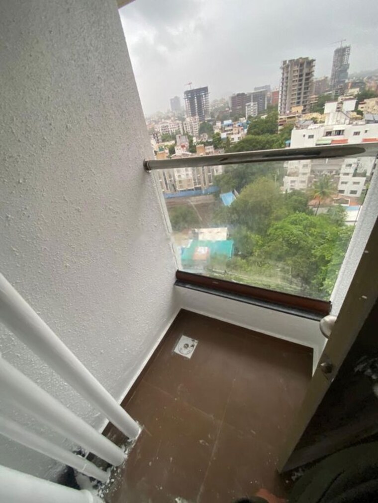 Balcony, blue-pearl-204-blue-paradise 3 Bedroom 1638 Sq.Ft. Apartment In Baner Pune 10627954