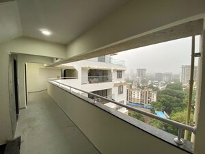 Balcony in 3 BHK Apartment at Blue Pearl 204 Blue Paradise, Baner – for Rent