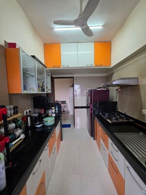 Kitchen in 3 BHK Apartment at Raheja Interface Heights, Malad West – for Sale