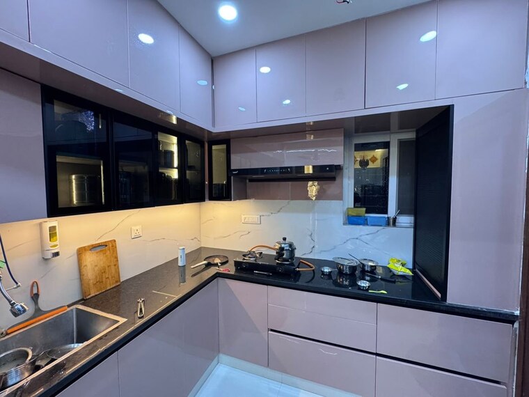 Kitchen, greenspace-celestial 2 Bedroom 1350 Sq.Ft. Apartment In Kokapet Hyderabad 10627990
