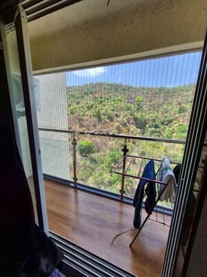 Balcony in 2 BHK Apartment at Dhamji Shamji Mahavir Spring Tulip Phase 1, Pokhran Road No Two – for Rent