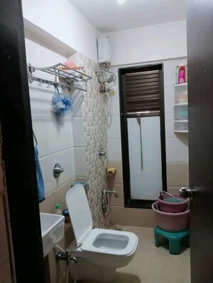 Bathroom in 2 BHK Apartment at Sethia Kalpavruksh Heights, Kandivali West – for Sale
