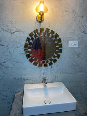 Bathroom in 3 BHK Apartment at Raghuram The Vue Residences, Puppalaguda – for Rent