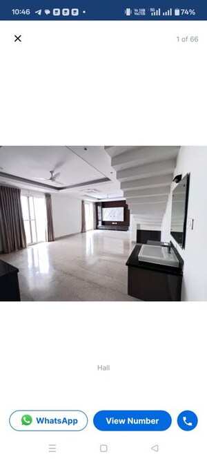 Staircase in 4 BHK Villa at My Home Ankura, Tellapur – for Rent