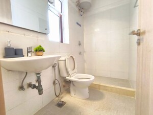Bathroom in 3.5 BHK Apartment at DLF New Town Heights II, Sector 86 – for Sale