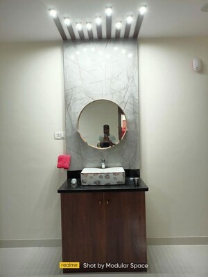 Bathroom in 3 BHK Apartment at Bricks Skywoods, Tellapur – for Rent