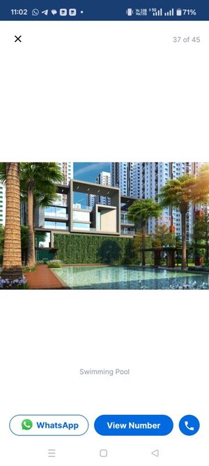 3 BHK Apartment For Rent in Aparna Zenon, Puppalaguda