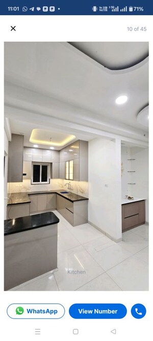 Kitchen in 3 BHK Apartment at Aparna Zenon, Puppalaguda – for Rent