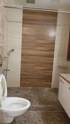 Bathroom in 3 BHK Builder Floor at Green Park Extension – for Rent
