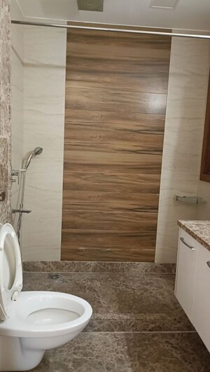 Bathroom in 3 BHK Builder Floor at Green Park Extension – for Rent