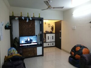 Living Room in 3 BHK Apartment at Ravetkar Arihant Shree, Dahanukar Colony – for Rent