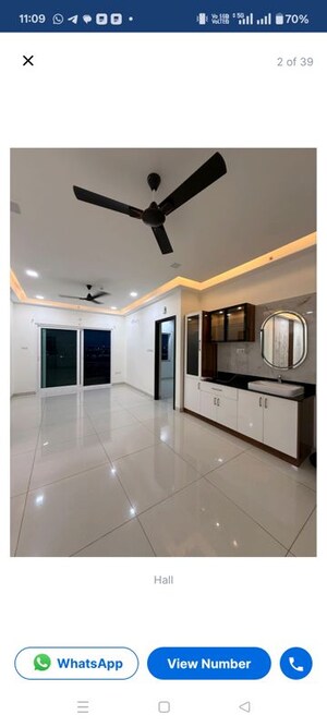 Kitchen in 3 BHK Apartment at Aparna Zenon, Puppalaguda – for Rent