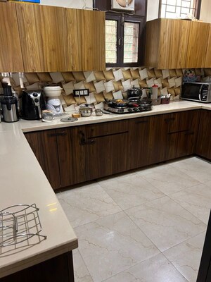 Kitchen in 4 BHK Builder Floor at Green Wood City, Sector 45 – for Sale