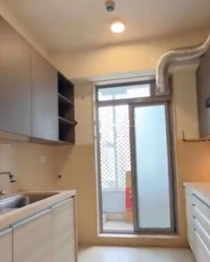 Kitchen in 2 BHK Apartment at Piramal Vaikunth, Balkum Pada – for Rent
