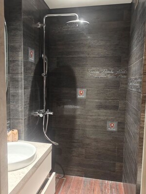 Bathroom in 4 BHK Apartment at Adani Ten BKC, Bandra East – for Sale