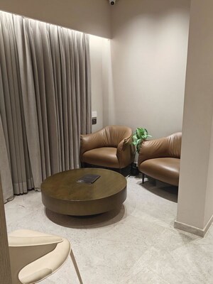 Living Room in 4 BHK Apartment at Adani Ten BKC, Bandra East – for Sale