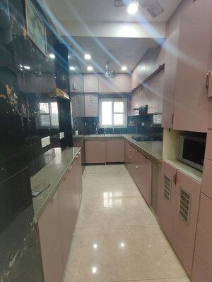 Kitchen in 2 BHK Builder Floor at Malviya Nagar – for Rent