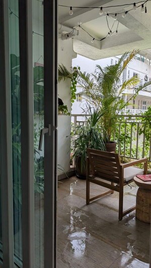 Balcony in 3 BHK Apartment at SVC Tree Walk, Kondapur – for Rent