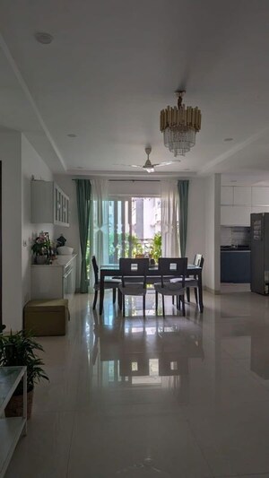 Living Room in 3 BHK Apartment at SVC Tree Walk, Kondapur – for Rent