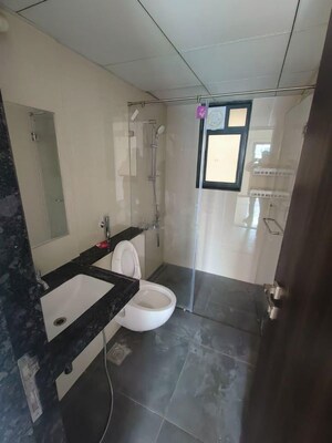 Bathroom in 2 BHK Apartment at Malpani Vivanta, Balewadi – for Rent
