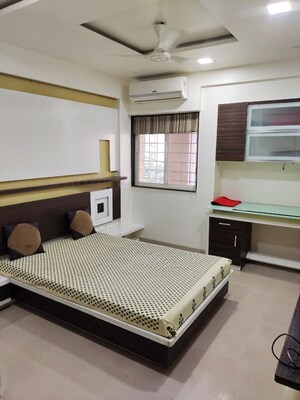 Bedroom in 3 BHK Apartment at Wadegaon – for Sale