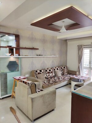 Living Room in 3 BHK Apartment at Wadegaon – for Sale