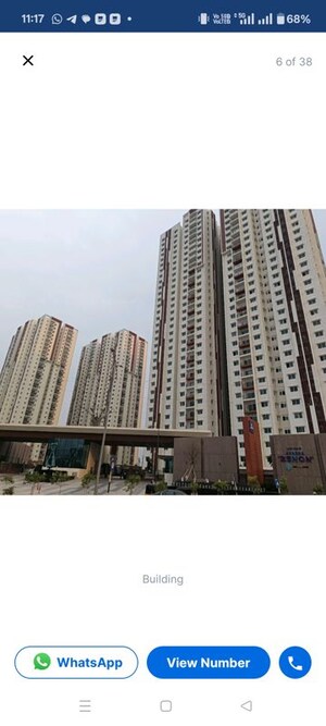 3 BHK Apartment – Exterior View View at Aparna Zenon, Puppalaguda - for Rent