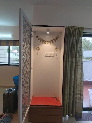Building Lobby in 1 BHK Apartment at Silvanus Apartment, Pashan – for Rent